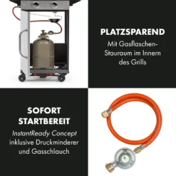 Gazooka 2.0T Gas BBQ Grill 2x3kW Brenner Edelstahl 15 Gazooka 2.0T Gas BBQ Grill 2x3kW Brenner Edelstahl -Haushaltsgerätegeschäft 10033532 de 0005 logo