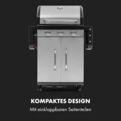 Gazooka 3.0T BBQ Grill 3x3kW Brenner 4 Rollen Edelstahl -Haushaltsgerätegeschäft 10033533 de 0003 logo