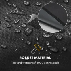 Gazooka 3.0T Wetterschutzhaube 600D Canvas 30/70% PE/PVC Schwarz -Haushaltsgerätegeschäft 10033536 yy 0005 logo Klarstein Gazooka 3 0T Wetterschutzhaube schwarz