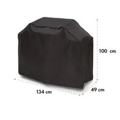 Gazooka 3.0T Wetterschutzhaube 600D Canvas 30/70% PE/PVC Schwarz -Haushaltsgerätegeschäft 10033536 yy 0006 logo Klarstein Gazooka 3 0T Wetterschutzhaube schwarz