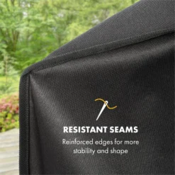 Hot & Hot Wetterschutzhaube 600D Canvas 30/70% PE/PVC Schwarz -Haushaltsgerätegeschäft 10033537 yy 0004 logo Klarstein Hot and Hot Wetterschutzhaube schwarz