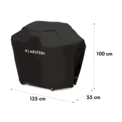 Tomahawk 3.1 S Wetterschutzhaube 300D Canvas 30/70% PE/PVC Schwarz -Haushaltsgerätegeschäft 10033569 yy 0006 logo Klarstein Tomahawk S Wetterschutzhaube schwarz