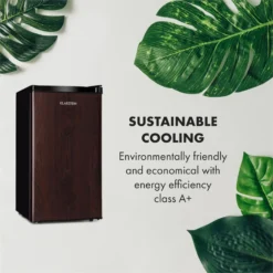 Feldberg Kühlschrank A+ 90 Liter MirageCool Concept Holzdesign Schwarz 12 Feldberg Kühlschrank A+ 90 Liter MirageCool Concept Holzdesign Schwarz -Haushaltsgerätegeschäft 10033594 uk 0003 logo Klarstein Feldberg Kuehlschrank Holzdesign schwarz