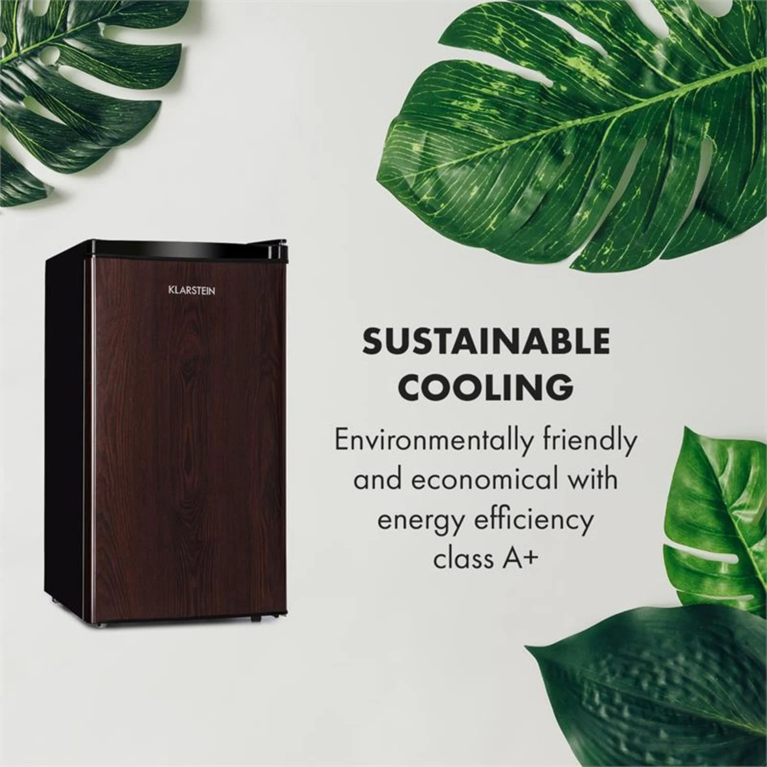 Feldberg Kühlschrank A+ 90 Liter MirageCool Concept Holzdesign Schwarz 3 Feldberg Kühlschrank A+ 90 Liter MirageCool Concept Holzdesign Schwarz – Bild 3