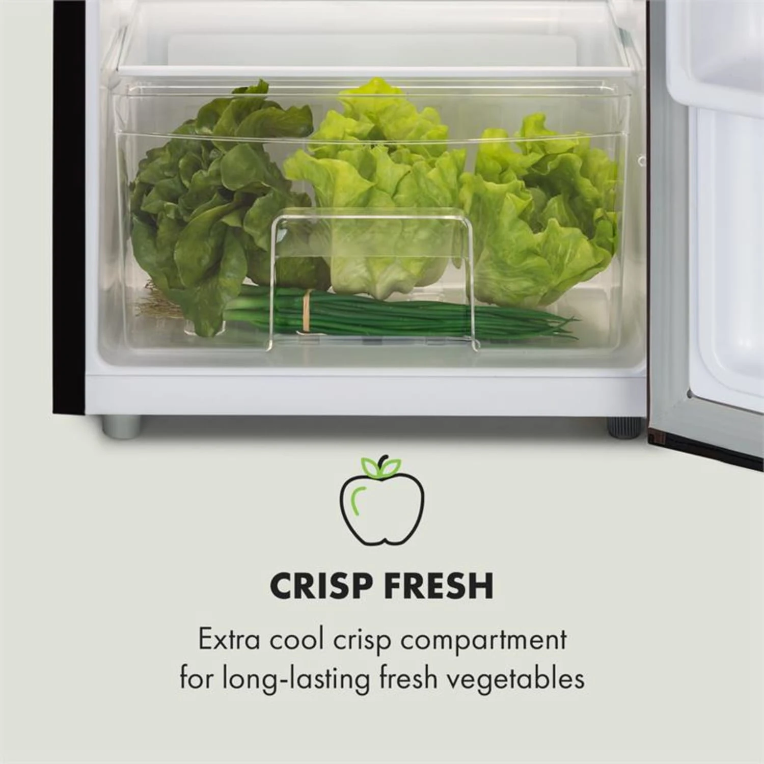 Feldberg Kühlschrank A+ 90 Liter MirageCool Concept Holzdesign Schwarz 4 Feldberg Kühlschrank A+ 90 Liter MirageCool Concept Holzdesign Schwarz – Bild 4