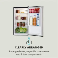 Feldberg Kühlschrank A+ 90 Liter MirageCool Concept Holzdesign Schwarz 14 Feldberg Kühlschrank A+ 90 Liter MirageCool Concept Holzdesign Schwarz -Haushaltsgerätegeschäft 10033594 uk 0005 logo Klarstein Feldberg Kuehlschrank Holzdesign schwarz