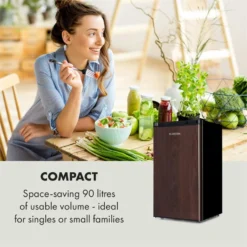 Feldberg Kühlschrank A+ 90 Liter MirageCool Concept Holzdesign Schwarz 15 Feldberg Kühlschrank A+ 90 Liter MirageCool Concept Holzdesign Schwarz -Haushaltsgerätegeschäft 10033594 uk 0006 logo Klarstein Feldberg Kuehlschrank Holzdesign schwarz