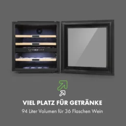 Vinsider 36 Weinkühlschrank 2 Kühlzonen 5-22°C 85l Edelstahl 12 Vinsider 36 Weinkühlschrank 2 Kühlzonen 5-22°C 85l Edelstahl -Haushaltsgerätegeschäft 10033682 de 0004 logo