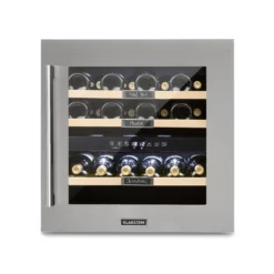 Vinsider 36 Weinkühlschrank 2 Kühlzonen 5-22°C 85l Edelstahl