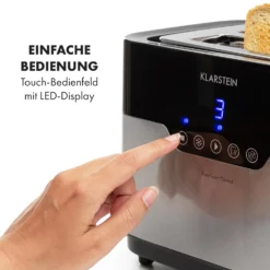 Arabica Toaster 920W LED-Display Touch-Bedienfeld Edelstahl 11 Arabica Toaster 920W LED-Display Touch-Bedienfeld Edelstahl -Haushaltsgerätegeschäft 10033728 de 0003 logo