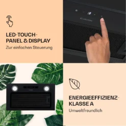 Paolo Dunstabzugshaube Einbau 52 Cm EEK: A 593 M³/h LED Touch -Haushaltsgerätegeschäft 10033750 de 0005 logo