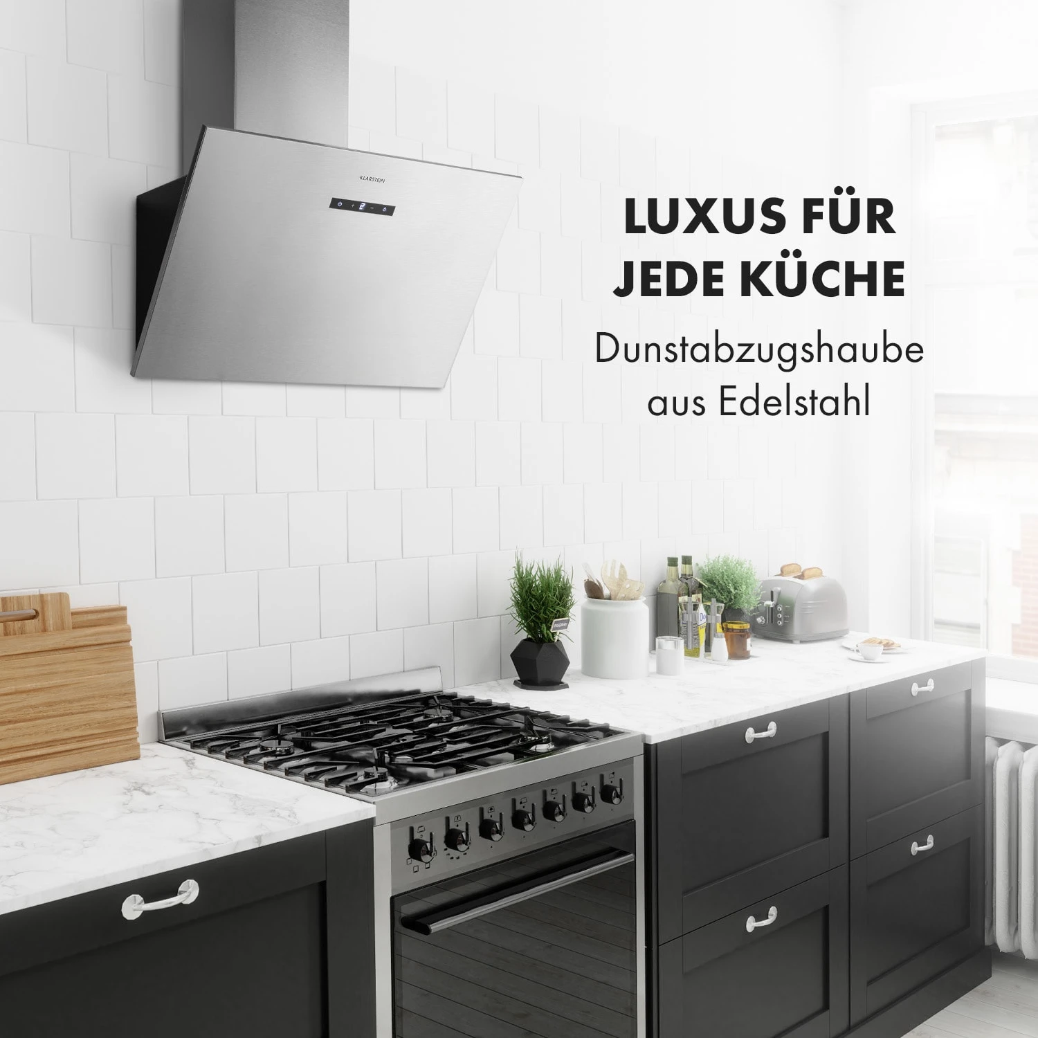 Silver Lining 60 Dunstabzugshaube 60cm 600m³/h EEK A Edelstahl 2 Silver Lining 60 Dunstabzugshaube 60cm 600m³/h EEK A Edelstahl – Bild 2