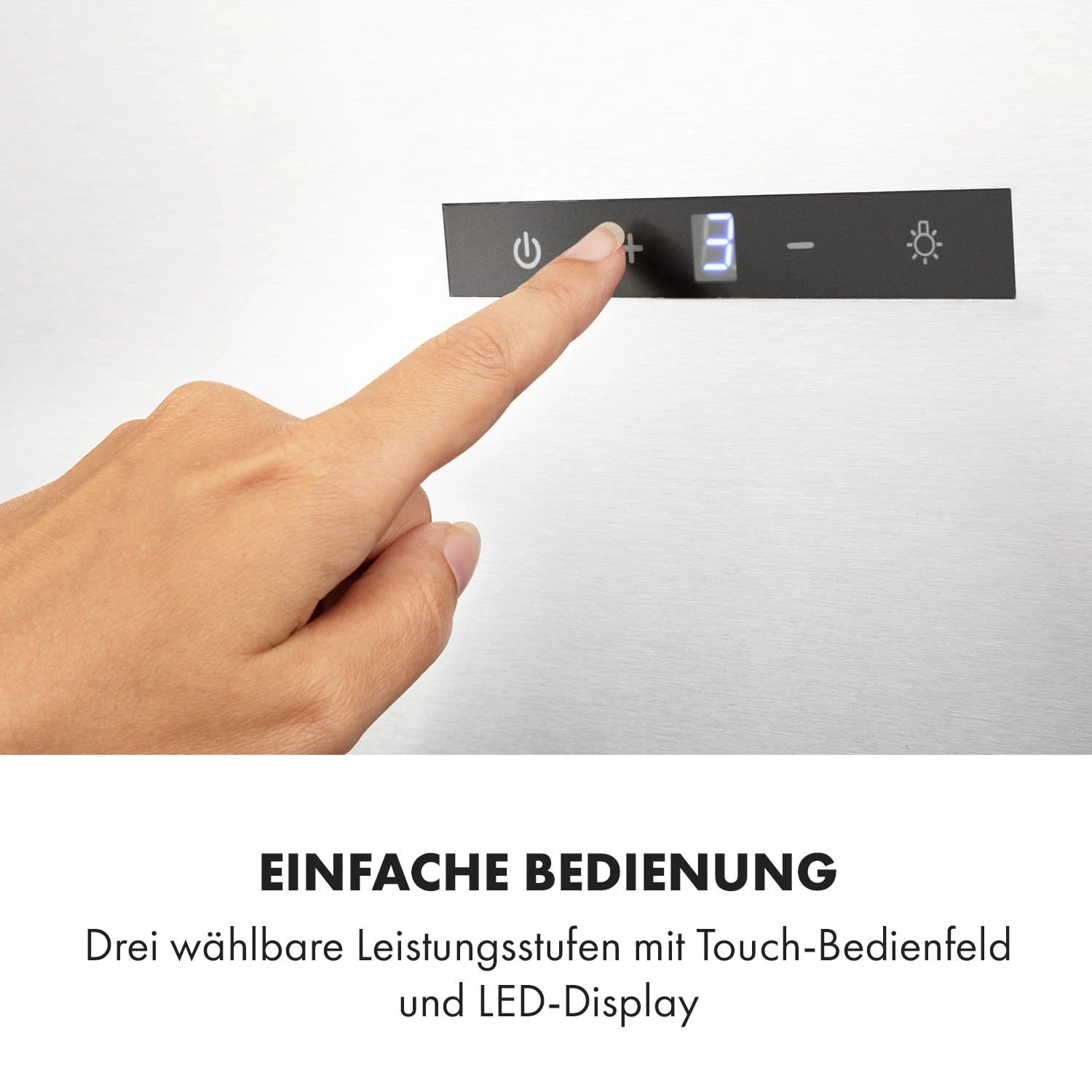 Silver Lining 60 Dunstabzugshaube 60cm 600m³/h EEK A Edelstahl 5 Silver Lining 60 Dunstabzugshaube 60cm 600m³/h EEK A Edelstahl – Bild 5