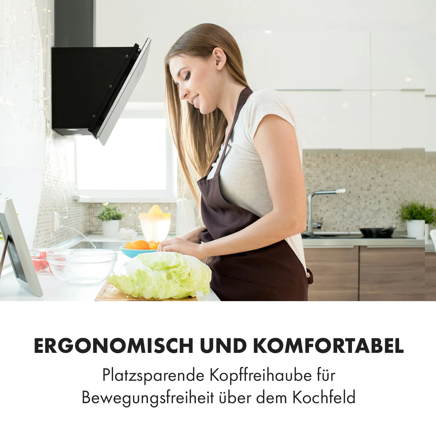 Silver Lining 60 Dunstabzugshaube 60cm 600m³/h EEK A Edelstahl 7 Silver Lining 60 Dunstabzugshaube 60cm 600m³/h EEK A Edelstahl – Bild 7