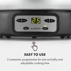 Jam Session Marmeladen- Und Geleekocher 1000W 2 Automatikprogramme -Haushaltsgerätegeschäft 10034109 yy 0004 logo Klarstein Jam Session Marmeladen und Geleekocher