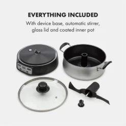 Jam Session Marmeladen- Und Geleekocher 1000W 2 Automatikprogramme -Haushaltsgerätegeschäft 10034109 yy 0008 logo Klarstein Jam Session Marmeladen und Geleekocher