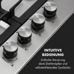 Ignito 4 Zonen Gaskochfeld 4-flammig Sabaf-Brenner Edelstahl Silber 12 Ignito 4 Zonen Gaskochfeld 4-flammig Sabaf-Brenner Edelstahl Silber -Haushaltsgerätegeschäft 10034110 de 0004 logo