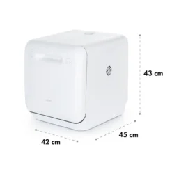 Aquatica Geschirrspüler Freistehend Installationsfrei 2 Gedecke 860W 20 Aquatica Geschirrspüler Freistehend Installationsfrei 2 Gedecke 860W -Haushaltsgerätegeschäft 10034126 yy 0010 logo Klarstein Aquatica Geschirrspueler weiss