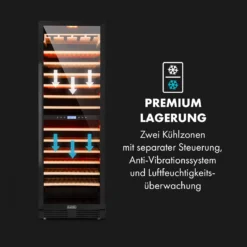 Vinovilla Grande 162 Built-in Duo Onyx Weinkühlschrank 425 Ltr 162 Fl. 17 Vinovilla Grande 162 Built-in Duo Onyx Weinkühlschrank 425 Ltr 162 Fl. -Haushaltsgerätegeschäft 10034157 de 0007 logo