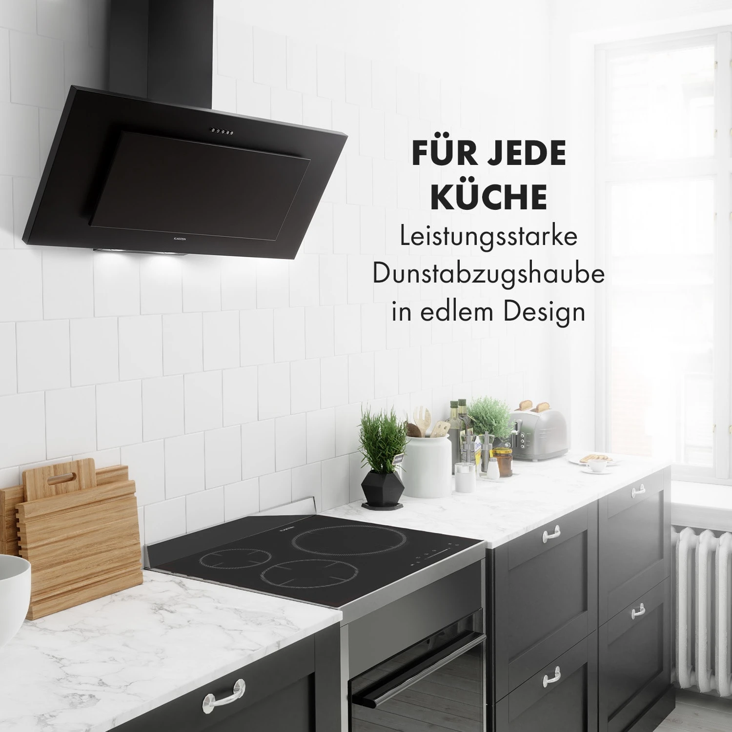 Athena 90 Dunstabzugshaube 90cm 300m³/h 69W Edelstahl 2 Athena 90 Dunstabzugshaube 90cm 300m³/h 69W Edelstahl – Bild 2