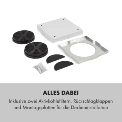 Tron Ambience Inselabzugshaube Ø38cm Umluft 540m³/h LED Schwarz 20 Tron Ambience Inselabzugshaube Ø38cm Umluft 540m³/h LED Schwarz -Haushaltsgerätegeschäft 10034213 de 0009 logo