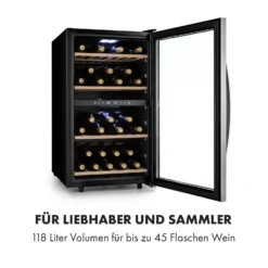 Vinamour 45 DuoWeinkühlschrank 2 Zonen 118 Ltr / 45 Fl 5-18 °C 12 Vinamour 45 DuoWeinkühlschrank 2 Zonen 118 Ltr / 45 Fl 5-18 °C -Haushaltsgerätegeschäft 10034216 de 0003 logo