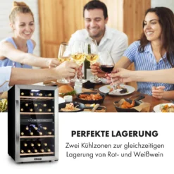 Vinamour 45 DuoWeinkühlschrank 2 Zonen 118 Ltr / 45 Fl 5-18 °C 13 Vinamour 45 DuoWeinkühlschrank 2 Zonen 118 Ltr / 45 Fl 5-18 °C -Haushaltsgerätegeschäft 10034216 de 0004 logo