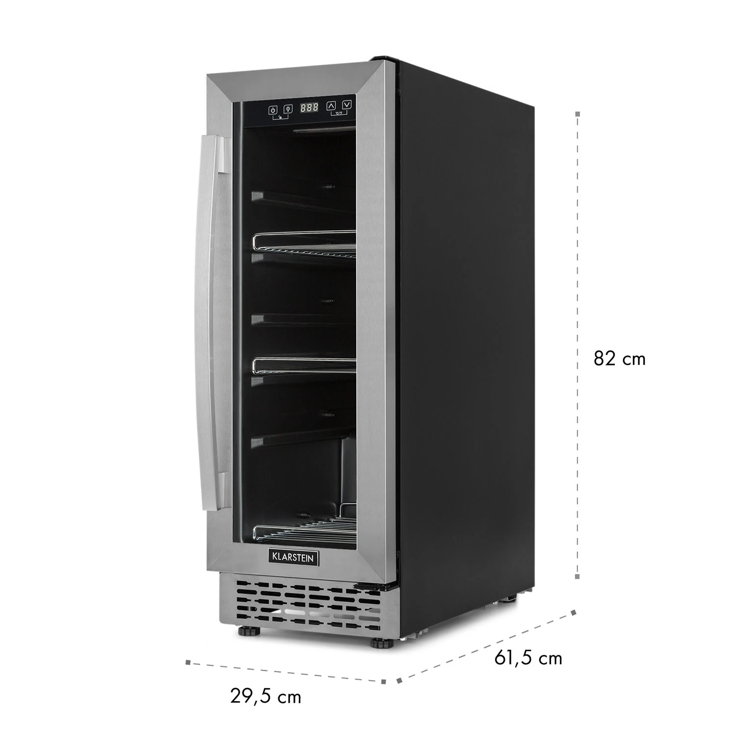 Beerlager 56 Getränkekühlschrank 56l 20 Fl. Glastür Touch-Bedienfeld Edelstah 8 Beerlager 56 Getränkekühlschrank 56l 20 Fl. Glastür Touch-Bedienfeld Edelstah – Bild 8