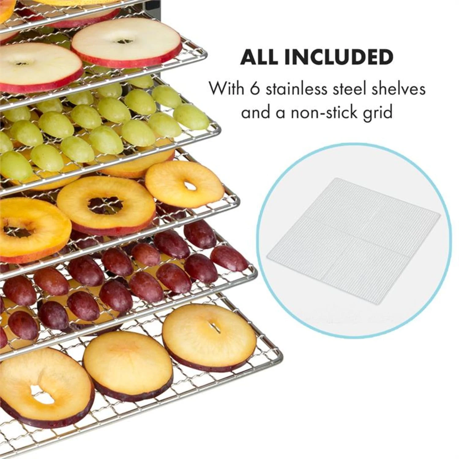 Flavour Dry Dörrautomat Temperatur: 35 - 75 °C Digitaler Thermostat 5 Flavour Dry Dörrautomat Temperatur: 35 - 75 °C Digitaler Thermostat – Bild 5