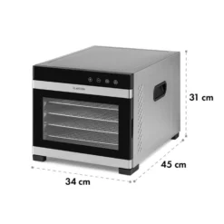 Flavour Dry Dörrautomat Temperatur: 35 - 75 °C Digitaler Thermostat 15 Flavour Dry Dörrautomat Temperatur: 35 - 75 °C Digitaler Thermostat -Haushaltsgerätegeschäft 10034423 yy 0008 logo Klarstein Flavour Dry Doerrautomat schwarz