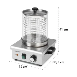 Wurstfabrik 450 Hot Dog Maker 450W 5L 30-100°C Glas Edelstahl 17 Wurstfabrik 450 Hot Dog Maker 450W 5L 30-100°C Glas Edelstahl -Haushaltsgerätegeschäft 10034450 yy 0009 logo
