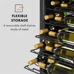 Vinomatica 36 Uno Weinkühlschrank 95l Touch-Bedienfeld 85W 4-18 °C 12 Vinomatica 36 Uno Weinkühlschrank 95l Touch-Bedienfeld 85W 4-18 °C -Haushaltsgerätegeschäft 10034466 yy 0005 logo Klarstein Vinomatica Weinkuehlschrank 95l schwarz