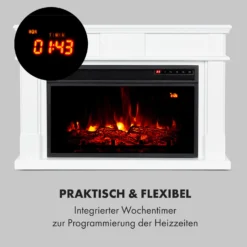 Bern Elektrischer Kamin 1000/2000W LED 10-30 °C Wochentimer 13 Bern Elektrischer Kamin 1000/2000W LED 10-30 °C Wochentimer -Haushaltsgerätegeschäft 10034488 de 0005 logo
