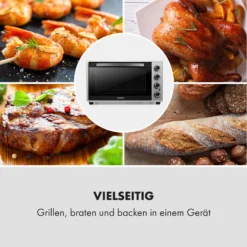 Masterchef 60 Mini-Backofen 60l 2000W 100-230 °C Timer Silber 15 Masterchef 60 Mini-Backofen 60l 2000W 100-230 °C Timer Silber -Haushaltsgerätegeschäft 10034499 de 0007 logo