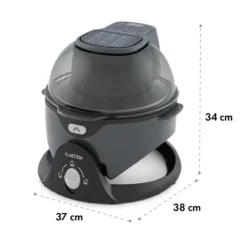 VitAir Pommesmaster Heißluftfritteuse 360° 1400W 50-240°C Timer -Haushaltsgerätegeschäft 10034529 yy 0011 logo Klarstein VitAir Swing Heissluftfritteuse schwarz