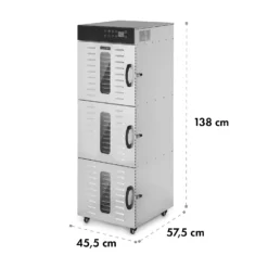 Master Jerky 550 Dörrautomat 2400W 40-90 °C 24h-Timer Edelstahl Silber 15 Master Jerky 550 Dörrautomat 2400W 40-90 °C 24h-Timer Edelstahl Silber -Haushaltsgerätegeschäft 10034546 yy 0008 dimensions