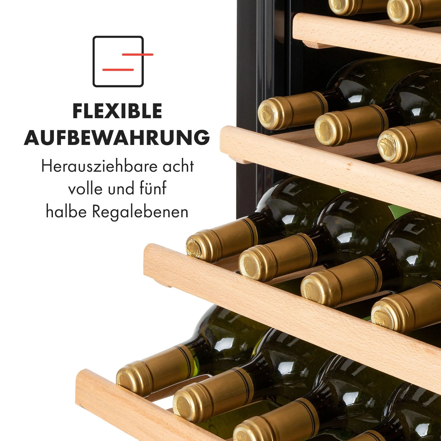 First Class 129 Weinkühlschrank 4 Dispenser 129Fl 5-22°C Touch Glastür 7 First Class 129 Weinkühlschrank 4 Dispenser 129Fl 5-22°C Touch Glastür – Bild 7