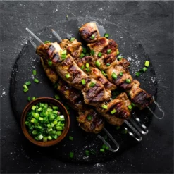 AeroVital Fry Kebab-Set | Zubehör | Edelstahl | 8 Spieße | Silber 5 AeroVital Fry Kebab-Set | Zubehör | Edelstahl | 8 Spieße | Silber -Haushaltsgerätegeschäft 10034577 yy 0003 ambient Klarstein AeroVital Fry Kebab Set