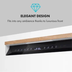 Lagoona Geschirrspülmaschine 1380W 6,5L 6 Gedecke Touch -Haushaltsgerätegeschäft 10034631 yy 0010 logo Klarstein Lagoona Geschirrspuelmaschine weiss