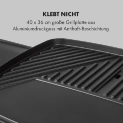 Gatsby Elektrogrill 2000W Antihaft-Grillfläche Seitentische -Haushaltsgerätegeschäft 10034707 de 0004 logo