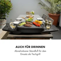 Gatsby Elektrogrill 2000W Antihaft-Grillfläche Seitentische -Haushaltsgerätegeschäft 10034707 de 0006 logo
