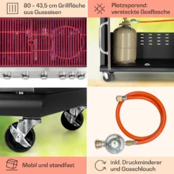 Tomahawk Gasgrill 5x3,6 KW + 2,7 KW Brenner 80x43,5 Cm Grill Edelstahl 11 Tomahawk Gasgrill 5x3,6 KW + 2,7 KW Brenner 80x43,5 Cm Grill Edelstahl -Haushaltsgerätegeschäft 10034712 de 0005 usp