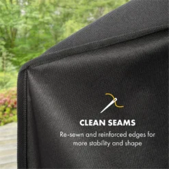 Tomahawk Wetterschutzhaube 600D Canvas 30/70% PE/PVC Schwarz 10 Tomahawk Wetterschutzhaube 600D Canvas 30/70% PE/PVC Schwarz -Haushaltsgerätegeschäft 10034713 yy 0004 logo Klarstein Tomahawk Wetterschutzhaube 140cm