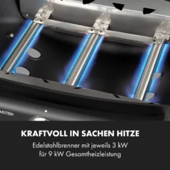 Vanquish Gasgrill 3 Edelstahlbrenner 3 X 3 KW 63,5 X 45 Cm Grillfläche 12 Vanquish Gasgrill 3 Edelstahlbrenner 3 X 3 KW 63,5 X 45 Cm Grillfläche -Haushaltsgerätegeschäft 10034805 de 0004 logo