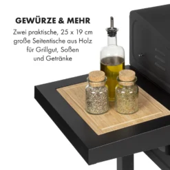 Meat Machine Holzkohlegrill BBQ 45x32,5cm Thermometer Bodenrollen 13 Meat Machine Holzkohlegrill BBQ 45x32,5cm Thermometer Bodenrollen -Haushaltsgerätegeschäft 10034819 de 0005 logo