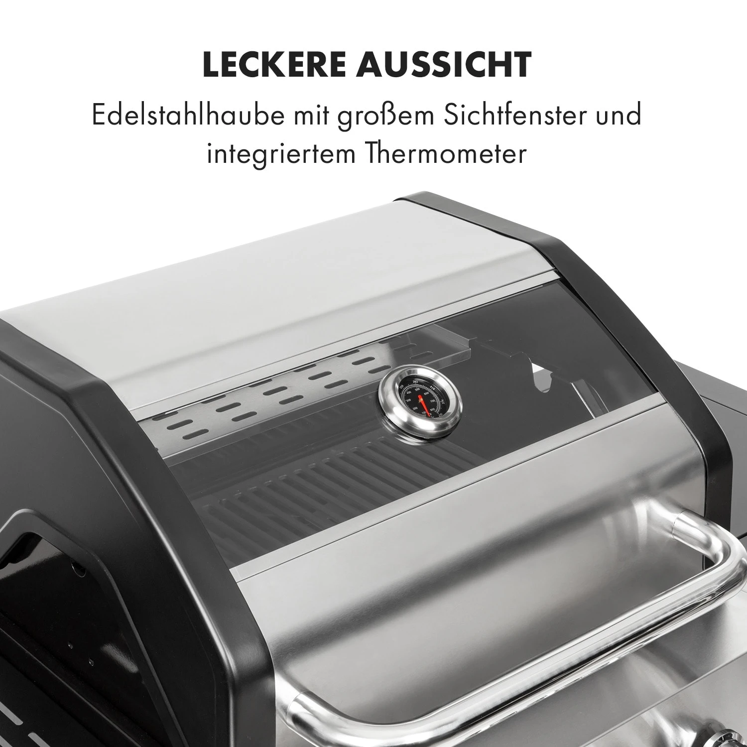 Valkyrie Gasgrill 3x3,2 + 2,9 KW Sichtfenster 54x42 Cm Grill Edelstahl 3 Valkyrie Gasgrill 3x3,2 + 2,9 KW Sichtfenster 54x42 Cm Grill Edelstahl – Bild 3