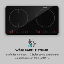 Cookio Kochfeld Induktion Freistehend 3500 W Bis 240 °C Glaskeramik 12 Cookio Kochfeld Induktion Freistehend 3500 W Bis 240 °C Glaskeramik -Haushaltsgerätegeschäft 10034949 de 0004 logo