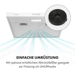 Contempo Unterbau-Dunstabzugshaube 60cm 175m³/h LED Edelstahl Acryl Weiß -Haushaltsgerätegeschäft 10034960 de 0003 logo
