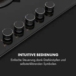 Goldflame 5 Gaskochfeld 5-flammig Messing-Brenner Glaskeramik Schwarz 12 Goldflame 5 Gaskochfeld 5-flammig Messing-Brenner Glaskeramik Schwarz -Haushaltsgerätegeschäft 10034973 de 0004 logo