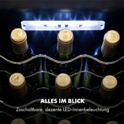 Shiraz 15 Slim Uno Weinkühlschrank 44l Touch-Bedienfeld 5-18°C -Haushaltsgerätegeschäft 10035025 de 0006 logo